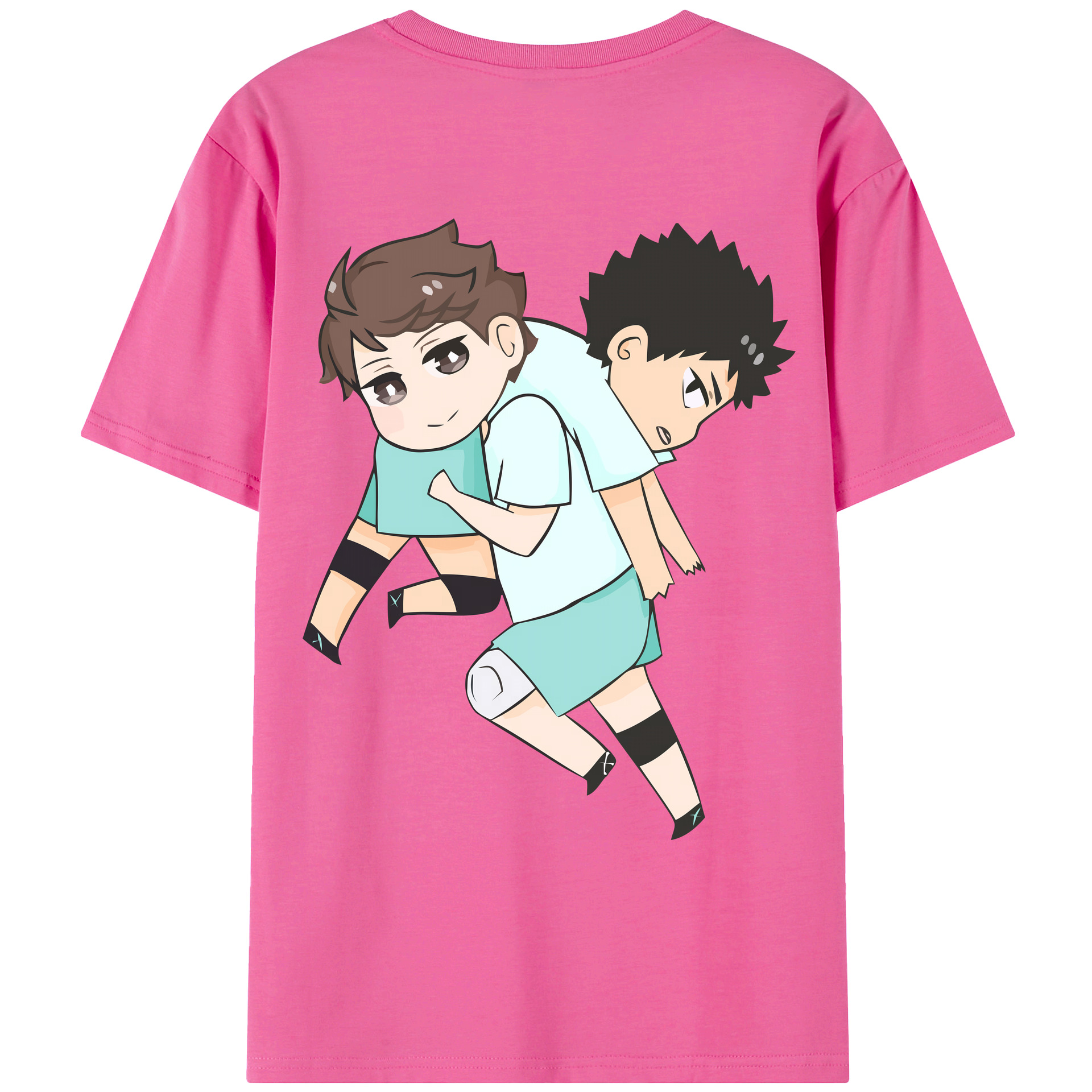 （画像用） ハイキュー!! Haikyu!! レディース半袖Tシャツ(バックプリント)